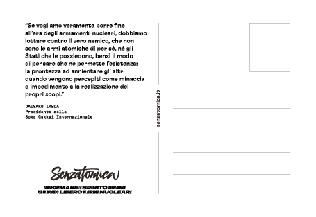 Set cartoline Senzatomica