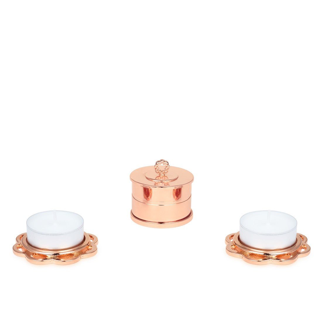 Lotus tealight holder