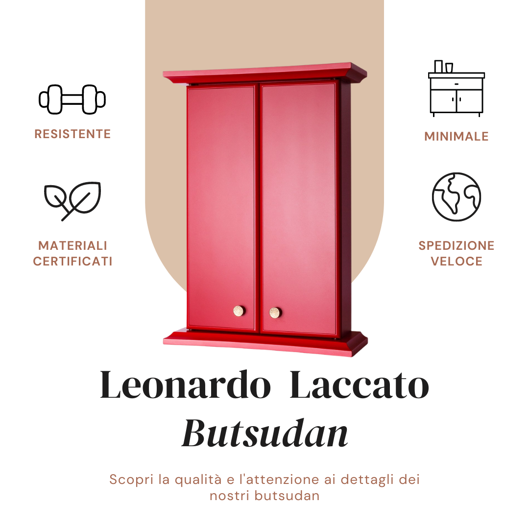 Butsudan Leonardo Laccato