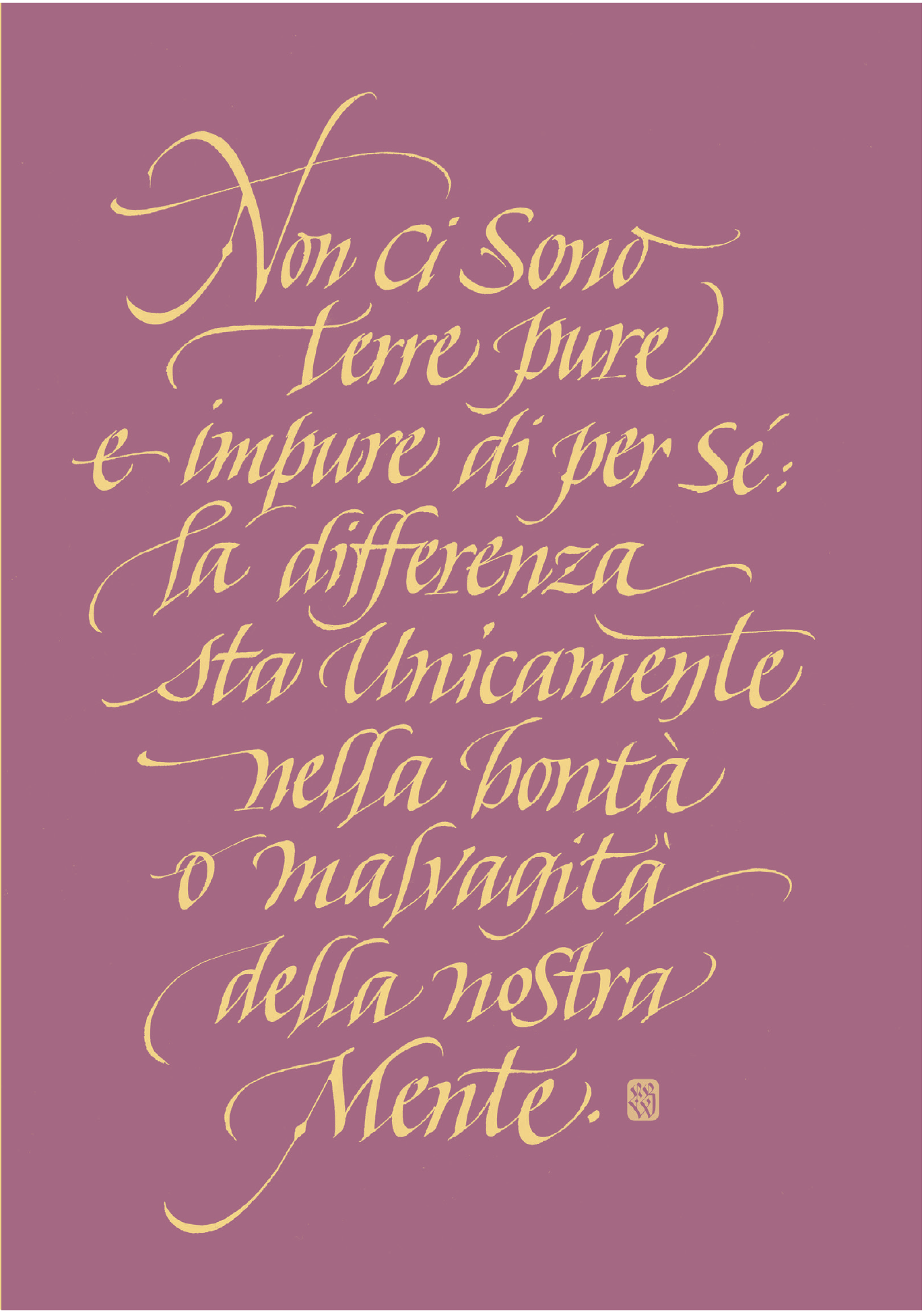 Quaderno calligrafia Nichiren