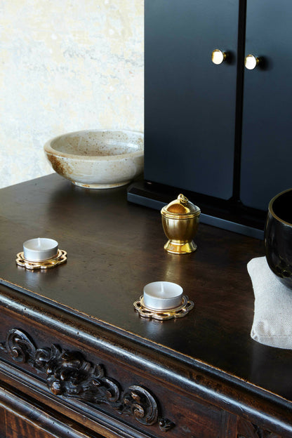 Porta tealight Lotus