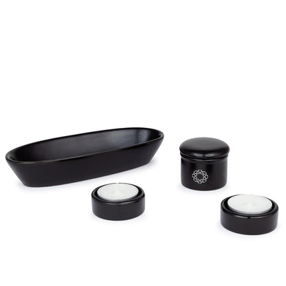 Set accessori per offerta in ceramica