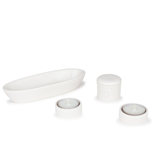 Set accessori per offerta in ceramica
