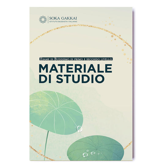 Materiale di studio per l'esame di Buddismo di primo e secondo livello