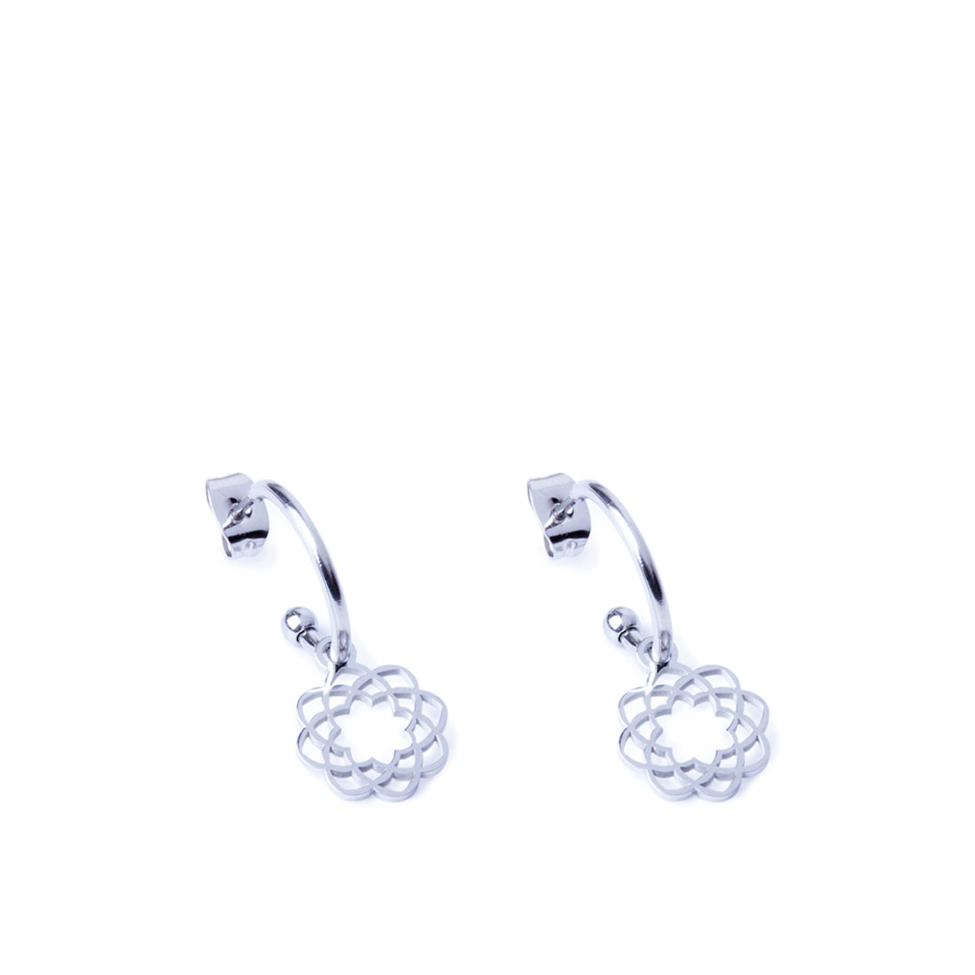 SGI logo earrings