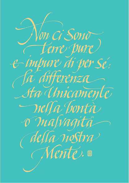 Quaderno calligrafia Nichiren