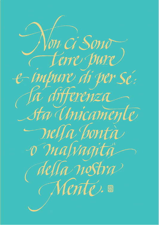 Quaderno calligrafia Nichiren