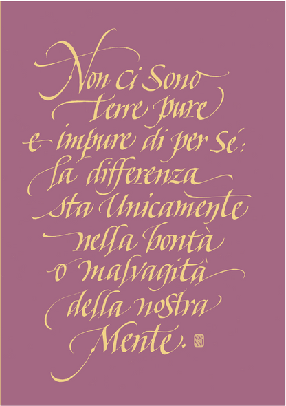 Quaderno calligrafia Nichiren